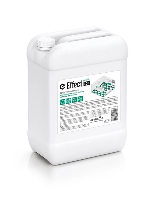 Средство чистящее Effect Альфа для удаления известкового налета и ржавчины, 5 кг
