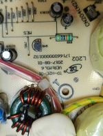 Силовая плата 17166000000192 для варочной панели Leran EIH 6633 BV