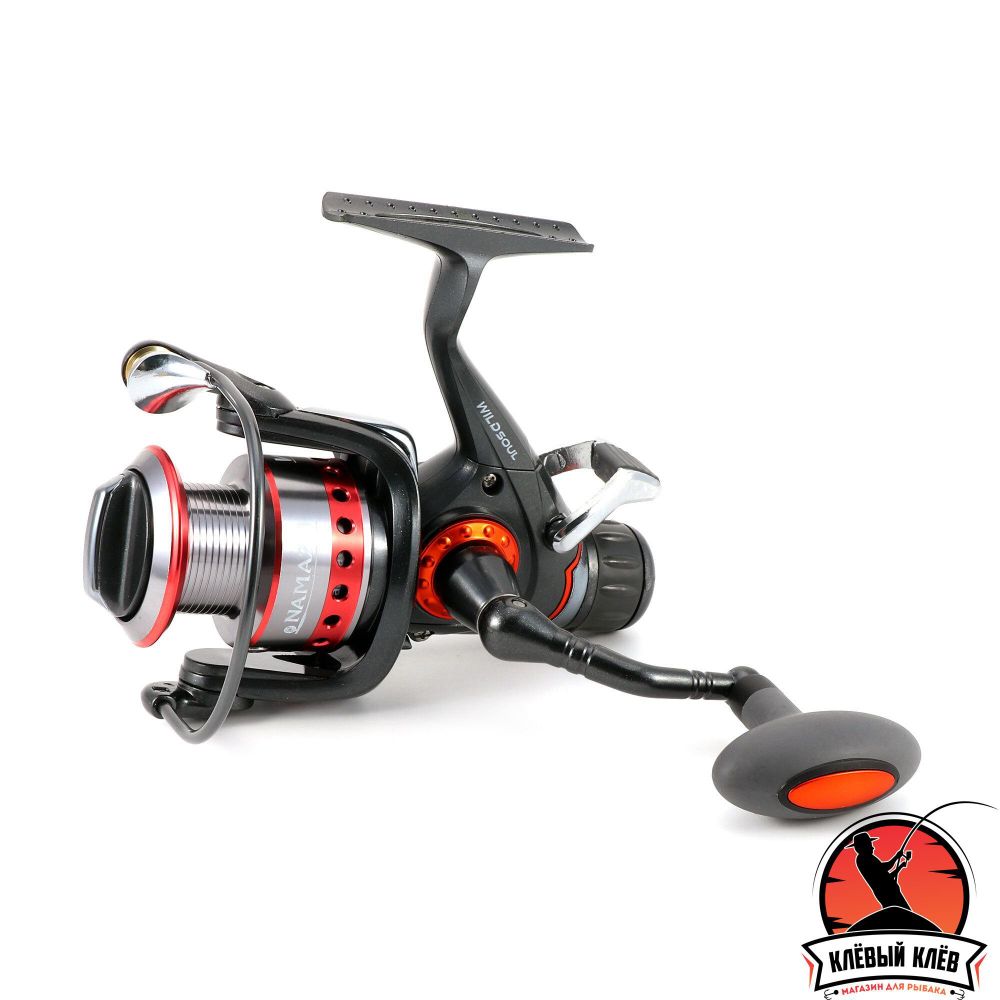 Катушка безынерционная Namazu Wild Soul WS3000, 4+1 подш., метал. шпуля + запасная графит. шпуля/20/