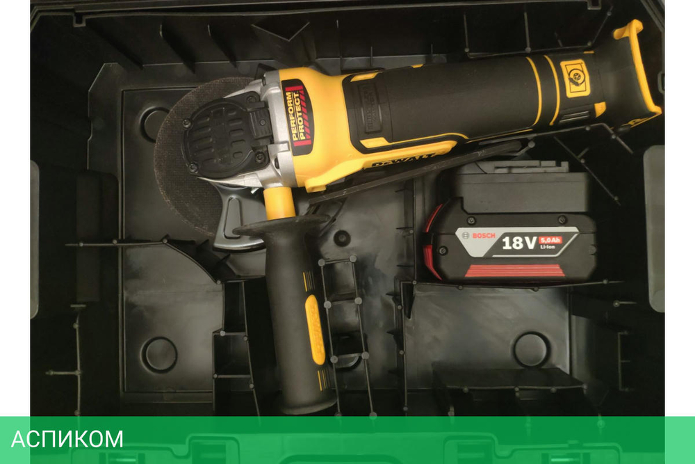 Угловая шлифмашина DeWalt DCG405NT