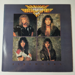 Винтажная виниловая пластинка LP Bonfire Fireworks (USA 1988)
