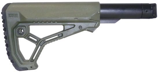 Телескопический складной приклад для САЙГИ/AK-74M/АК-100-ые серии GL-CORE