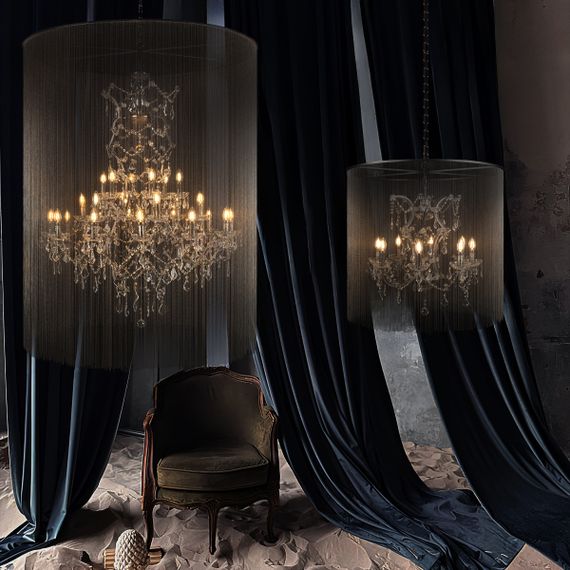 Подвесная люстра Loft IT Vaille Crystal 10450/800