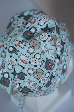 Медицинский колпак (Принт «Животные»)