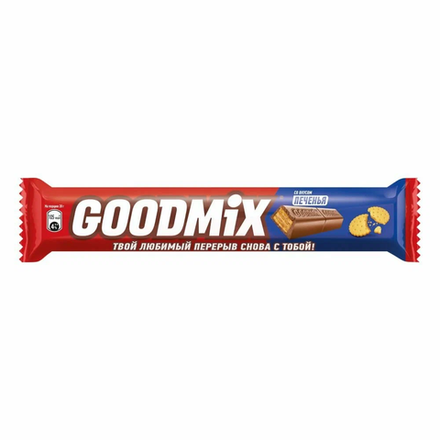Шоколадный батончик Goodmix со вкусом печенья 40 гр