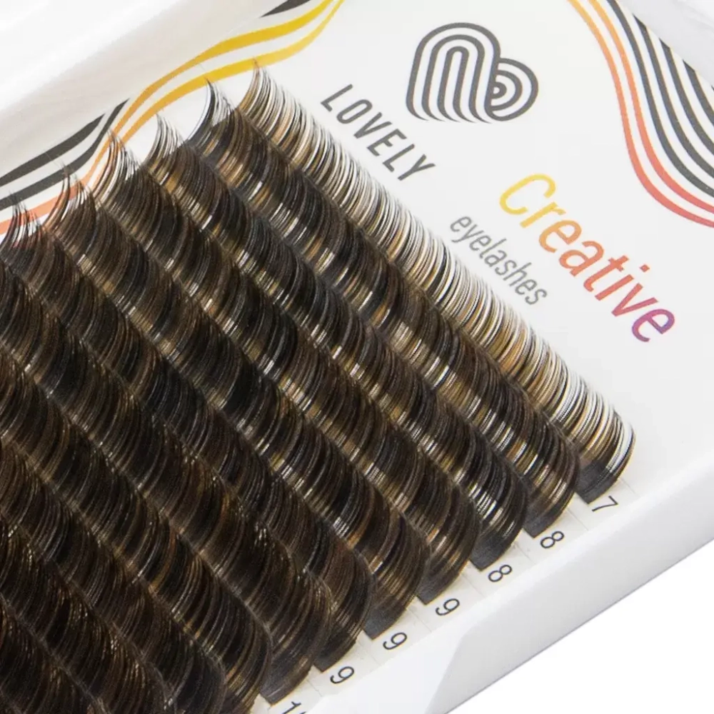 Ресницы колорированные Lovely  №10