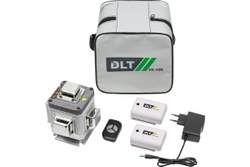 Нивелир лазерный DLT EK-100, 2 вертик. и 2 горизонт. линии (16 линий), дальность 30м 4431