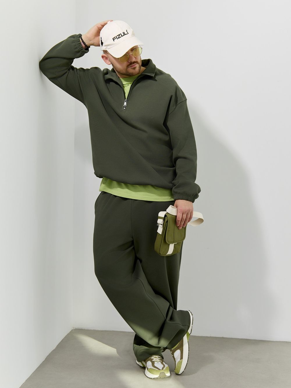 Толстовка мужская Интер-1 Виотекс ХАКИ