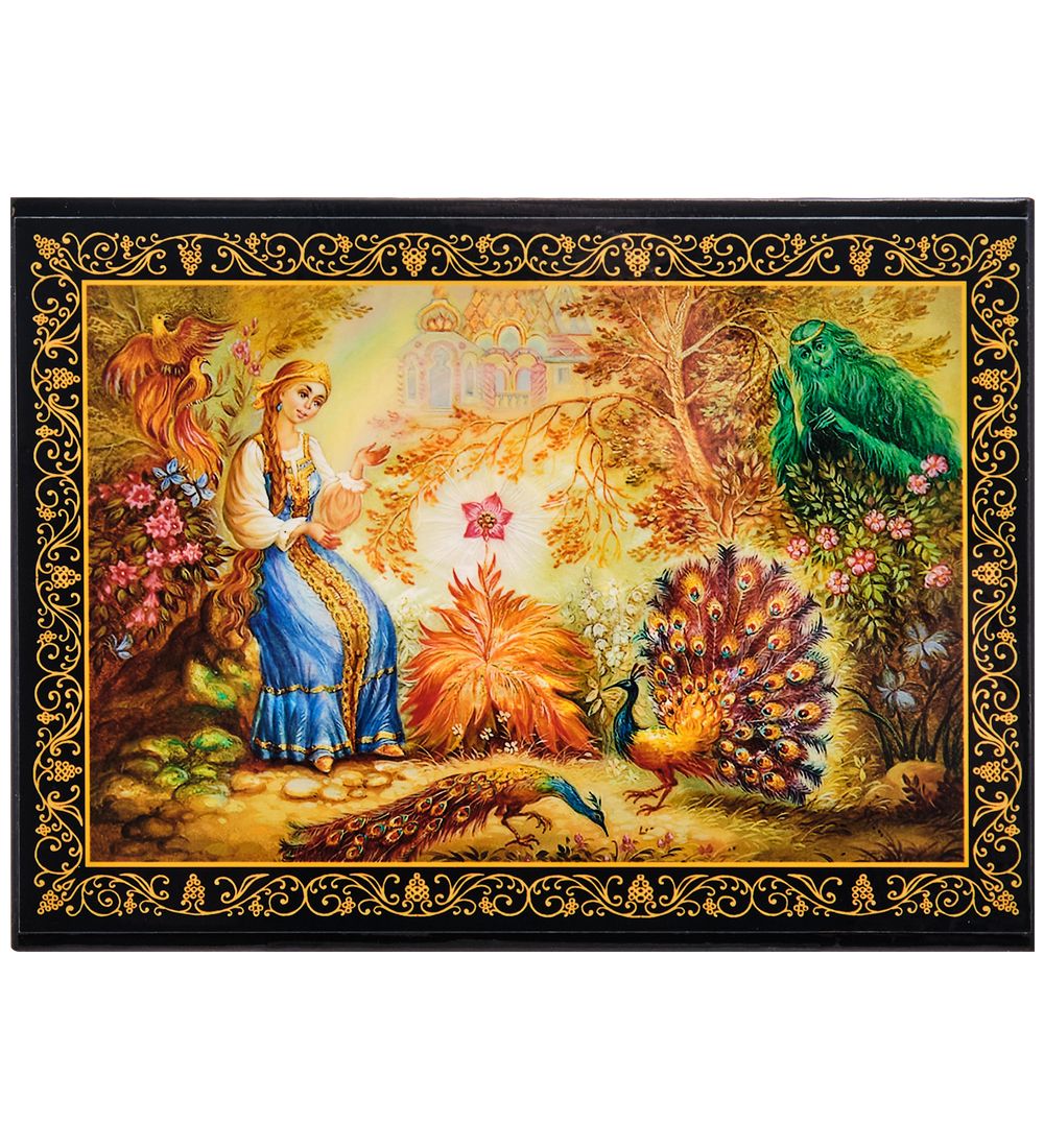 Народные промыслы ШК-11/ 9-N Шкатулка в технике декупаж (16х22х5)