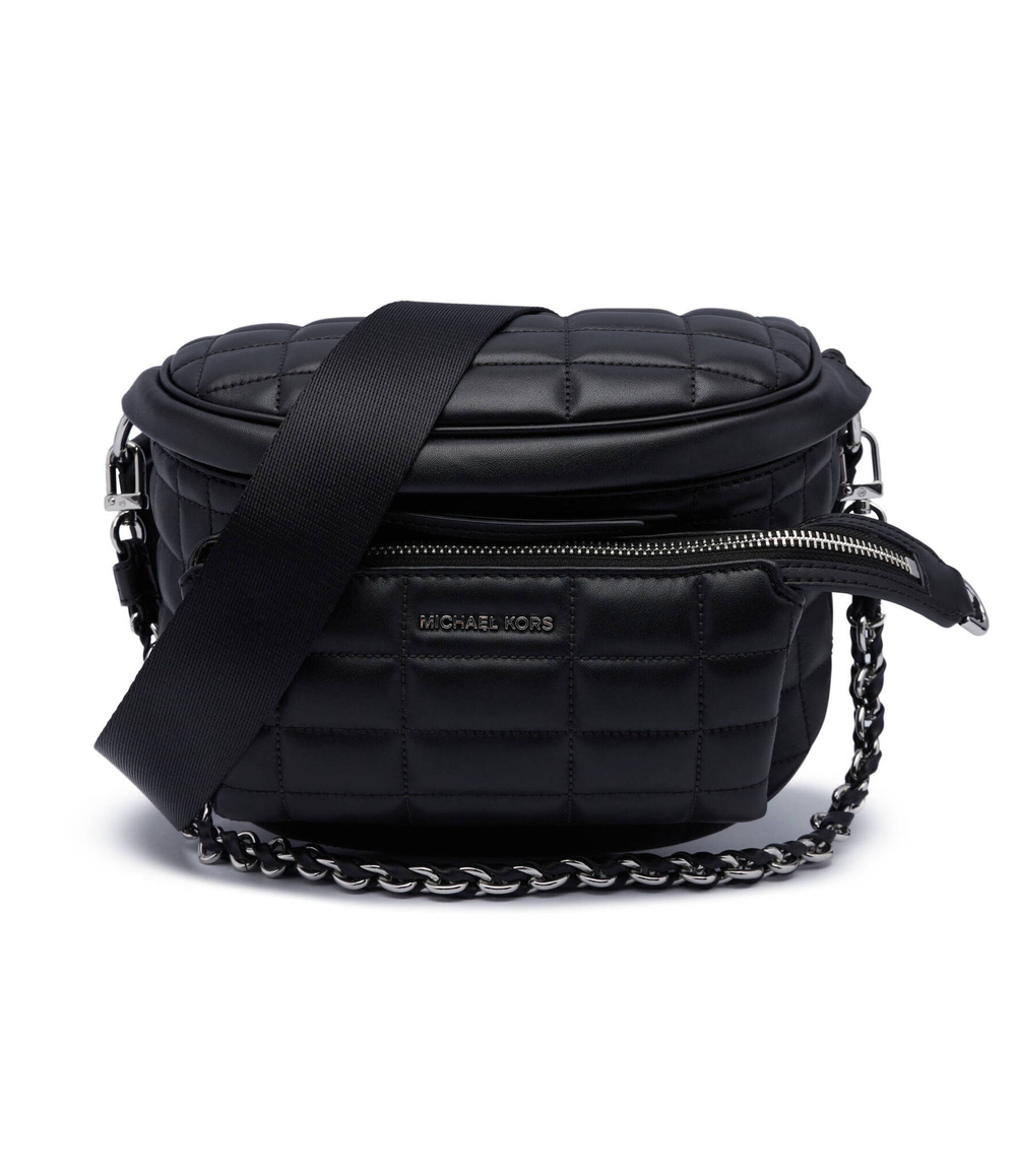 Кожаная сумка через плечо MD SLING PACK Michael Kors - черный(30R4S04M8B)