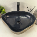 Раковина из речного камня RS-65234 56*41*15 0862