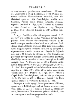 M. Antoninus imperator ad se ipsum; recognovit brevique adnotatione critica instruxit I.H. Leopold | Marcus Aurelius