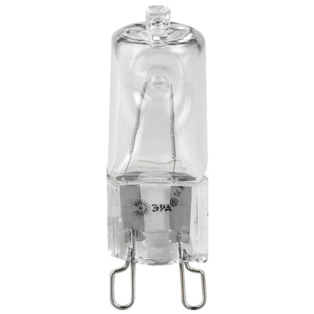 Лампа галогенная ЭРА JCD-40-230V-G9-CL 40Вт капсула теплый белый свет G9