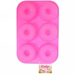 Форма силиконовая «Пончики» 6 ячеек 28*19*3 см