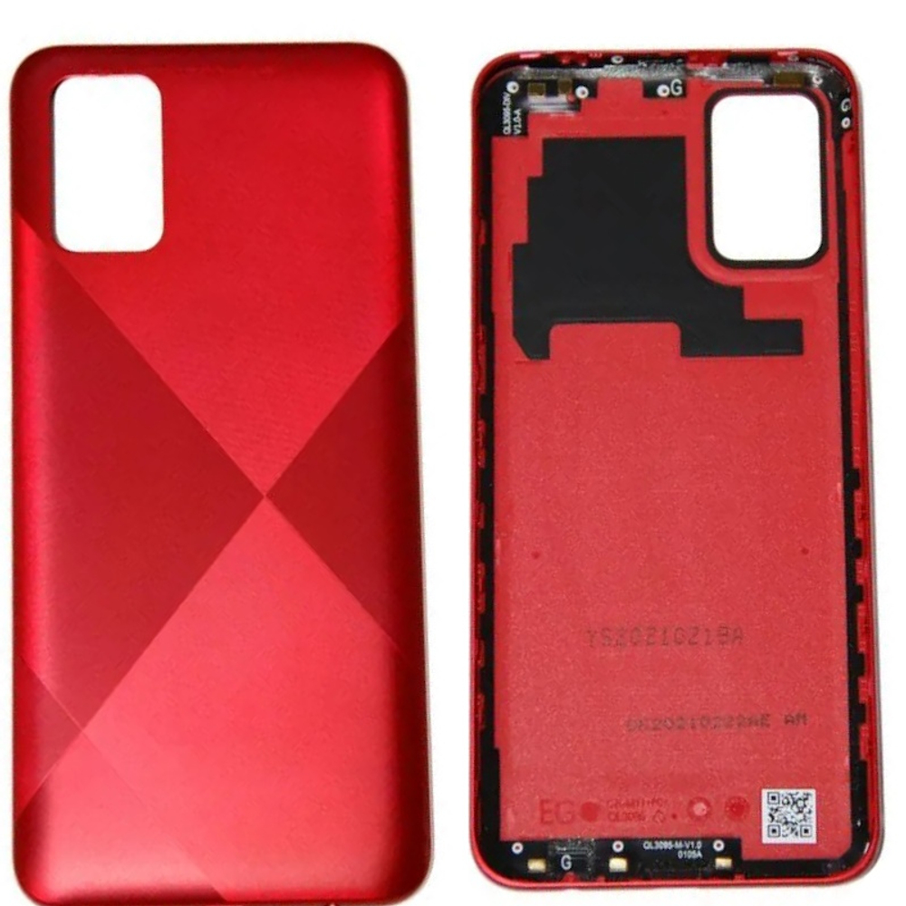 Задняя крышка для Samsung Galaxy A02S (SM-A025F) Красный