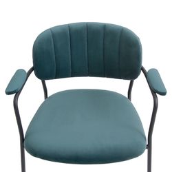 Стул Eirill, велюр, зеленый