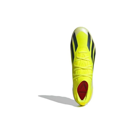 Кроссовки Adidas X Crazyfast.1 Футбольные бутсы Низкие Желтые Унисекс