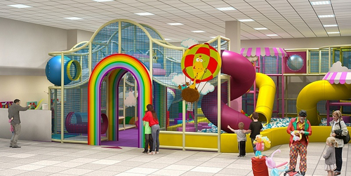 Игровой лабиринт В облаках