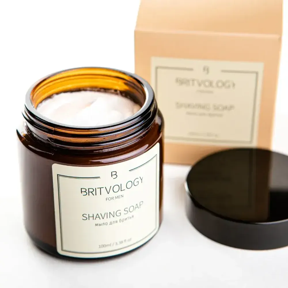 Крем-мыло для бритья BRITVOLOGY 100 мл (BL-SC-1) 2