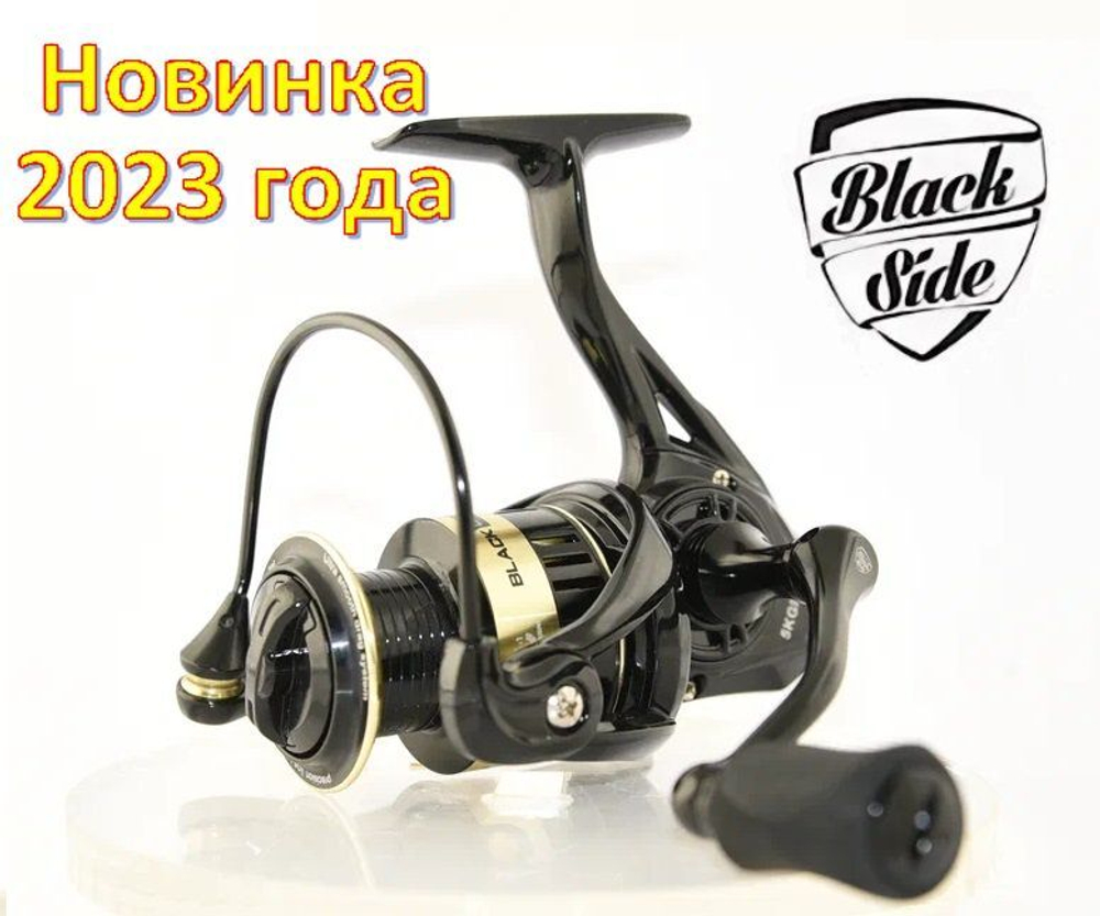 Катушка для рыбалки безынерционная Black Side Blackout FD (6+1 подш.)