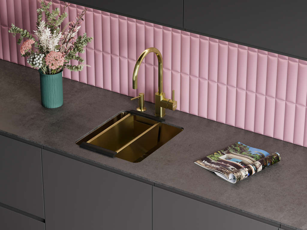 Мойка Omoikiri Tadzava 39-U/I-AB нерж. сталь | Латунь