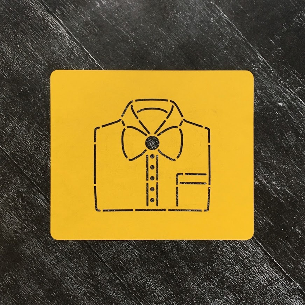 Рубашка №2 с галстуком-бабочкой