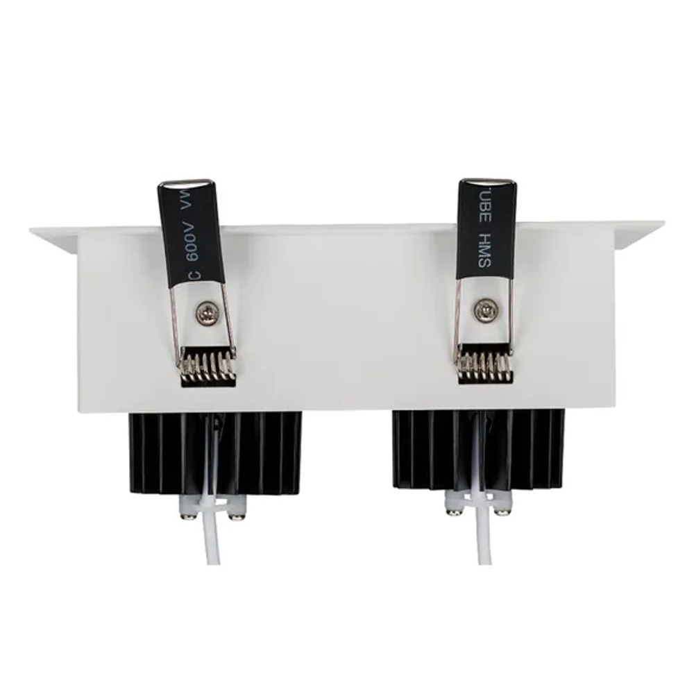 Светильник CL-KARDAN-S180x102-2x9W Day (WH-BK, 38 deg) (Arlight, IP20 Металл, 3 года) 024129