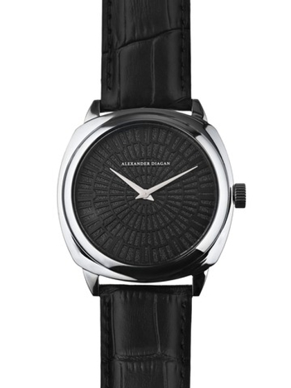 Кварцевые часы Black Hole, серебро