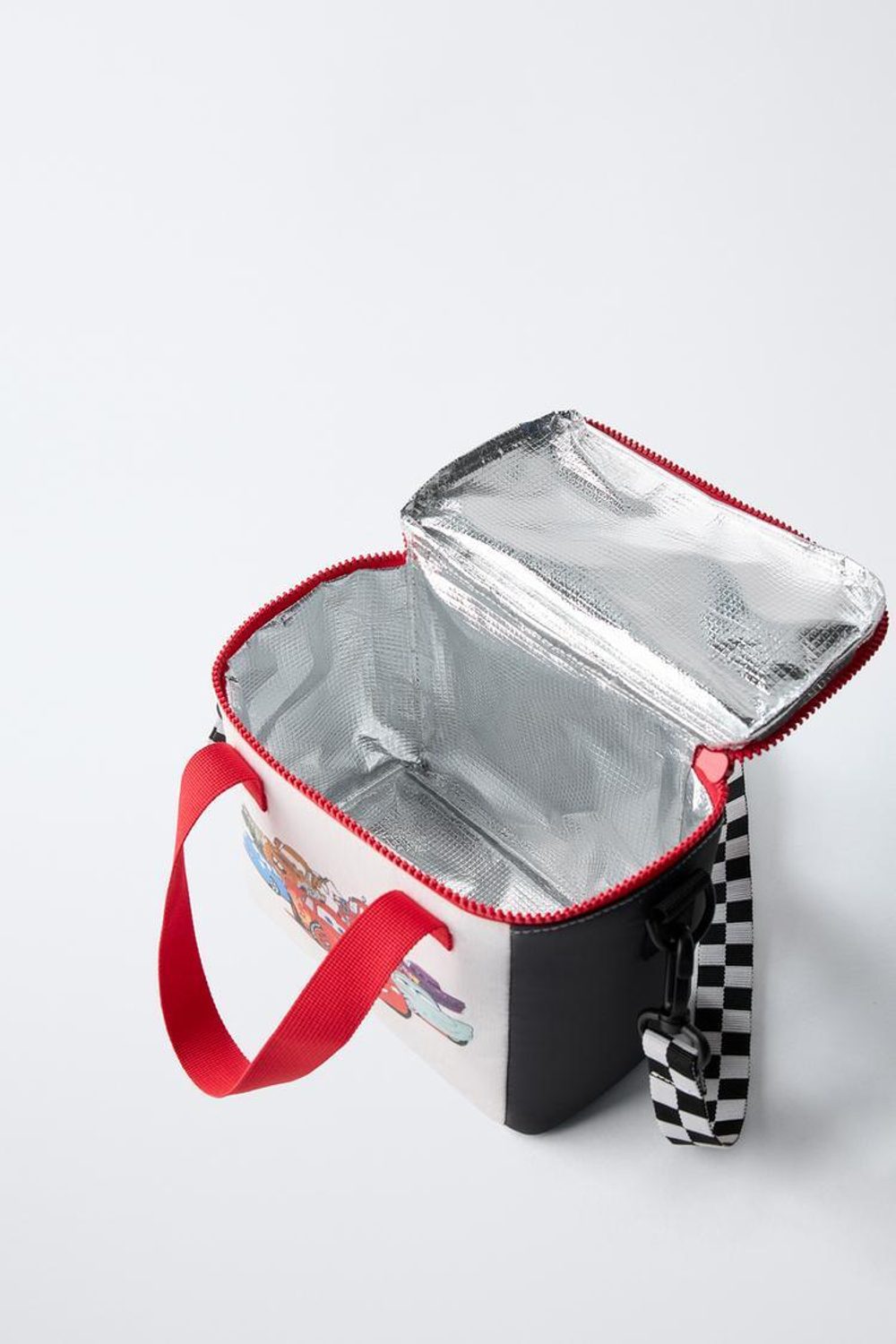 ZARA СУМКА CARS LIGHTNING MCQUEEN © DISNEY, ЭКРЮ