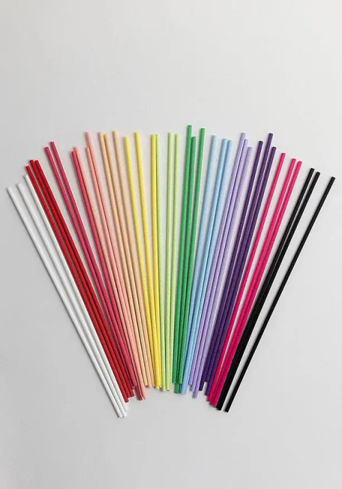 Фибровые палочки для диффузора цветные