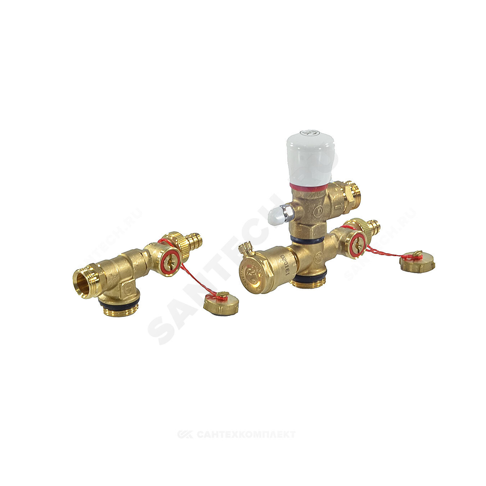 Узел насосно-смесительный R557RK 1" комплект байпасс Giacomini R557KY004