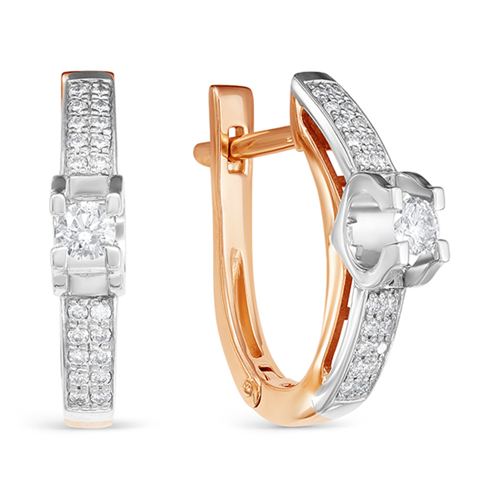 Серьги из золота 585 пробы