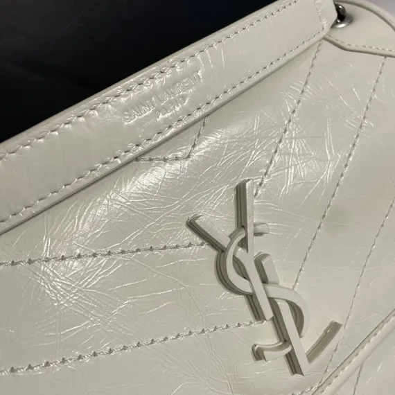 Сумка на плечо Saint Laurent Niki белый