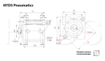 SDA 16x70 Пневмоцилиндр
