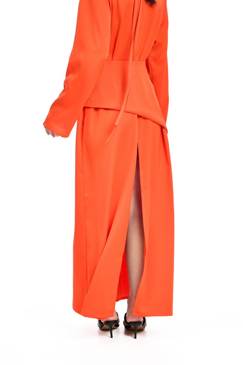 Платье с баской NA ZAKATE