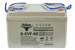 Тяговый аккумулятор RuTrike 6-EVF-60 (12V60A/H C3)