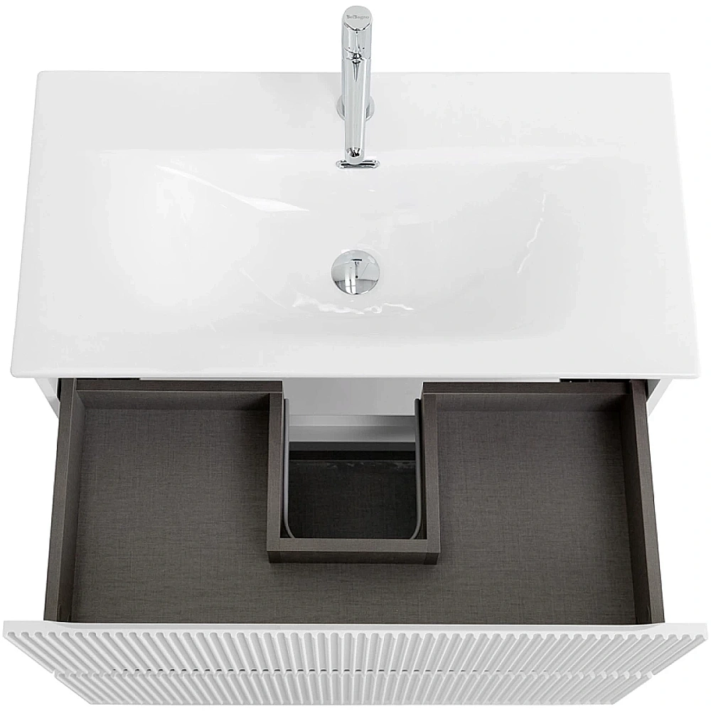 Тумба с раковиной BelBagno 100 UNO-1000-2C-SO-BO+BB-8099-100 Bianco Opaco