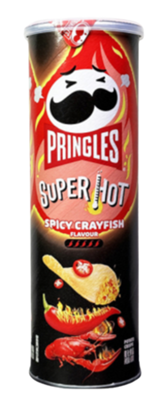 Чипсы Pringles со вкусом рака под острым Сычуаньским соусом