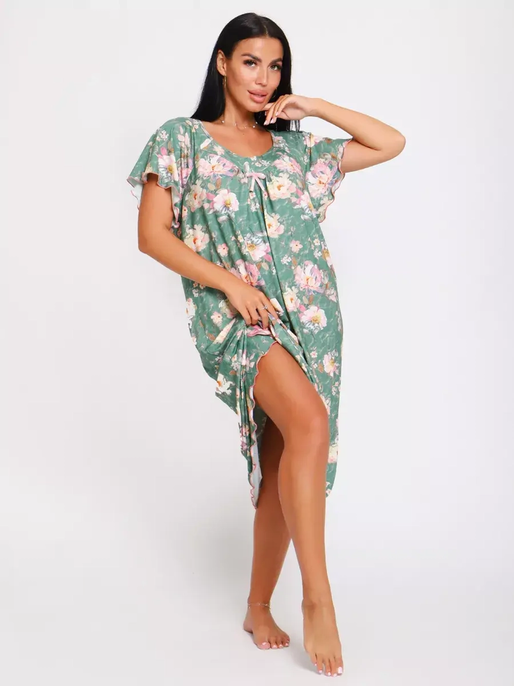 Ночная сорочка из вискозы