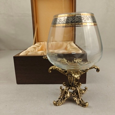 Бокал для коньяка "Богема" в подарочном футляре