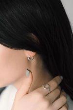 Серьги Poly Heart