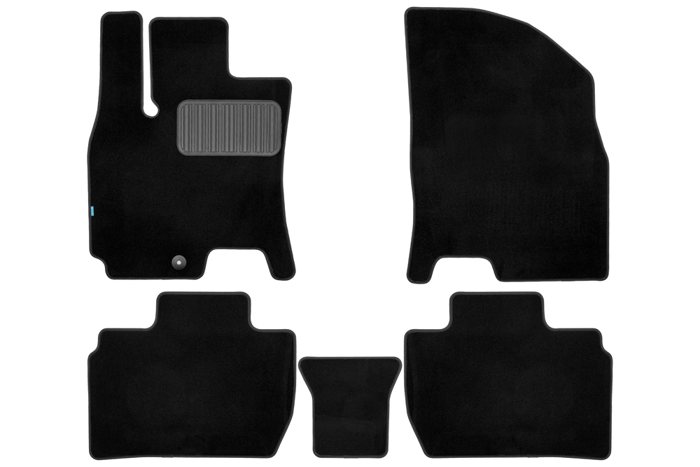 Коврики в салон для BAIC U5 2023-, седан, 5шт. (текстиль) KLEVER0512500122110KH