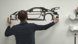 Панно автомобиль "Porsche" -20%
