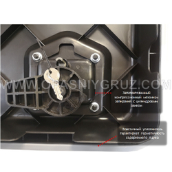 Инструментальный ящик 480x400x400 мм