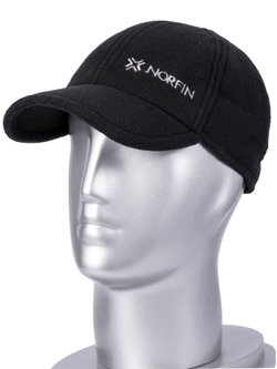 Шапка-бейсболка Norfin FLEECE BLACK р.XL
