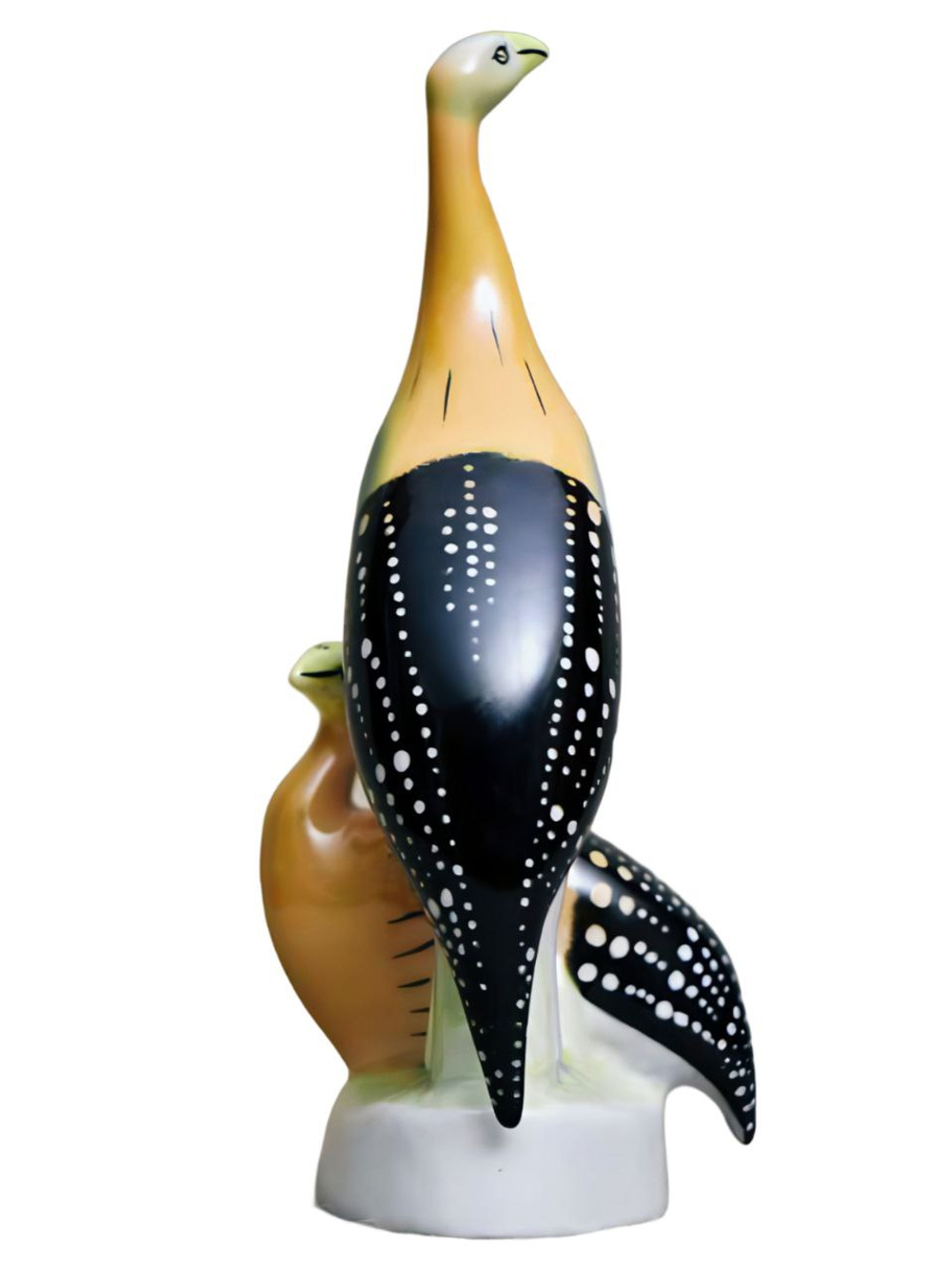 Фарфоровая статуэтка "Цесарки" Hollóháza