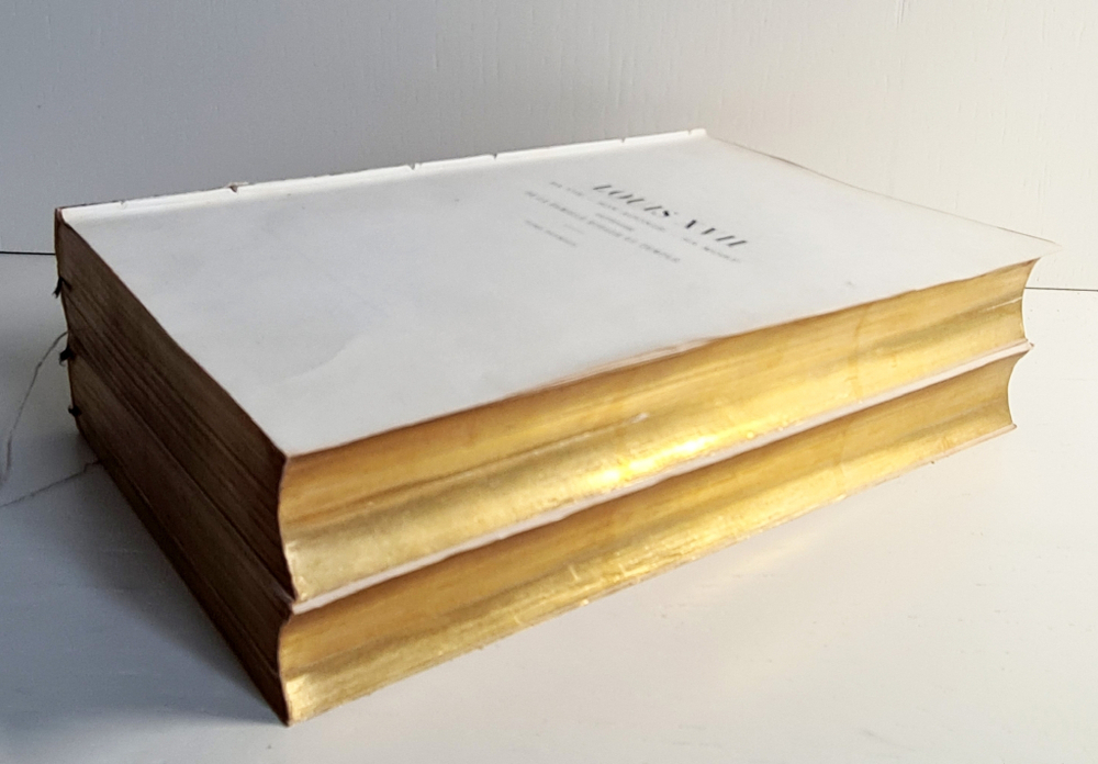 "Людовик XVII его жизнь, его агония, его смерть; пленение королевской семьи в Тампле. (Louis XVII sa vie, son agonie, sa mort; captivite de la famille royale au temple) Tome 1, 2". Par M.A. de Beauchesne. 1866г.