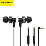 Наушники проводные Awei ES-900i с микрофоном