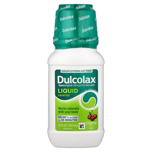 Dulcolax, жидкое слабительное, вишня, 354 мл (12 жидк. унций)