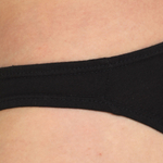 Черные мужские трусы-слипы с низкой посадкой (Размер: L) (Цвет: черный)